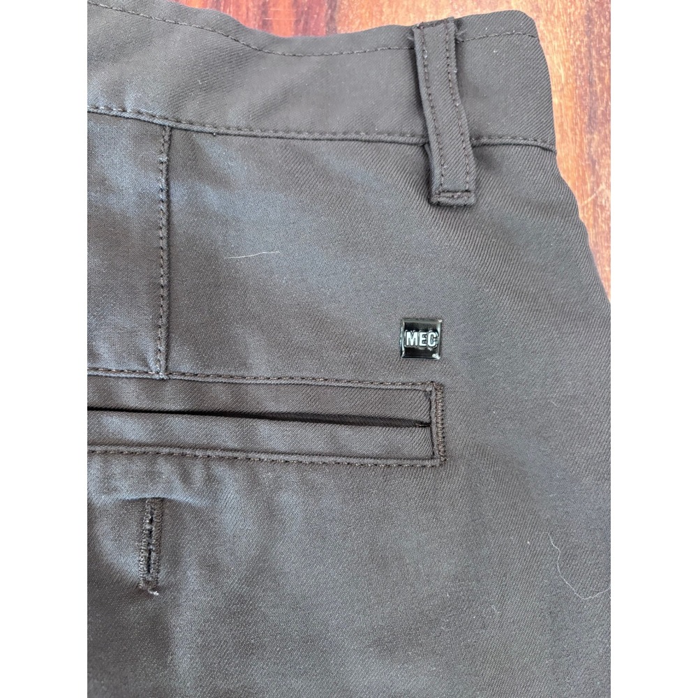 MEC technical pants mens 34x32 dark grey stretch nylon hiking trousers
